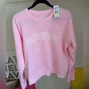 Vineyard Vines Flamingo Pink Crewneck